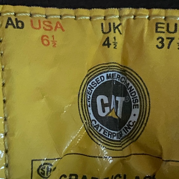 CAT Steel toe Boots 6.5 - Picture 12 of 13
